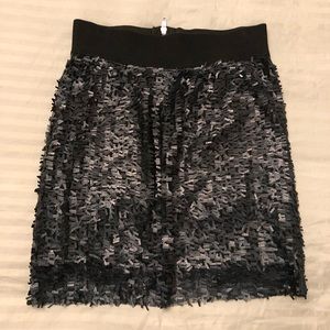 Romeo & Juliet Couture Sequined Mini Skirt